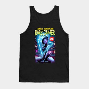 Kawaii Neonpunk Dark Gamer Tank Top